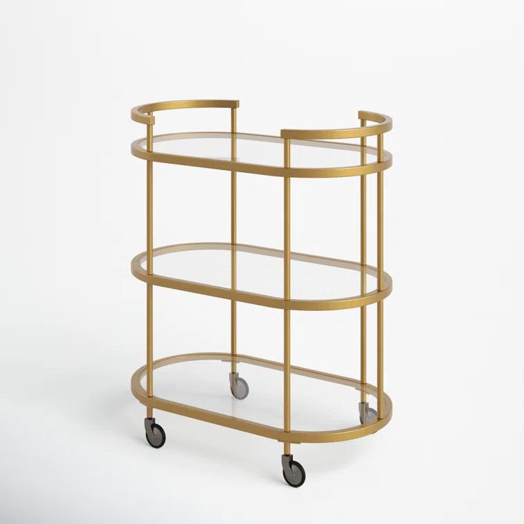 Rosario Metal Bar Cart