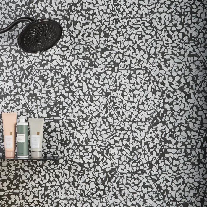 Jurassic Hex 9" Terrazzo Look Porcelain Floor & Wall Tile (8.07 Sq. Ft. / Case)