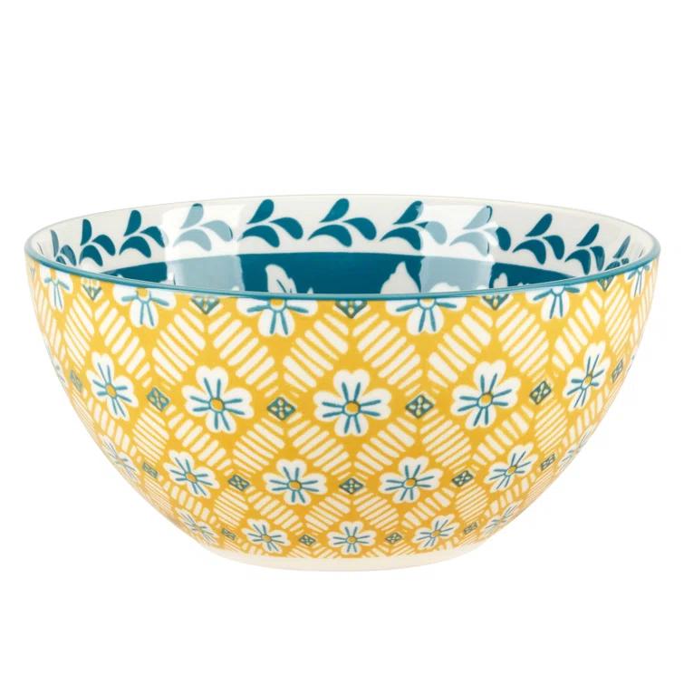 Certified International Panache Set of 6 All Purpose Bowl 6.25in 6 asst 6.25in Diam x 3in 30oz | Wayfair