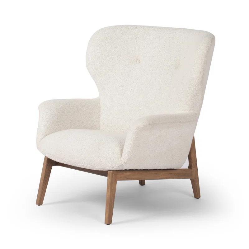 Elvie Upholstered Wingback Chair