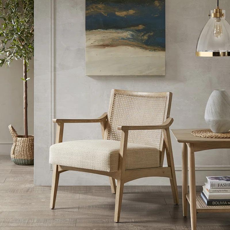 INK+IVY Kelly Cane Back Accent Chair