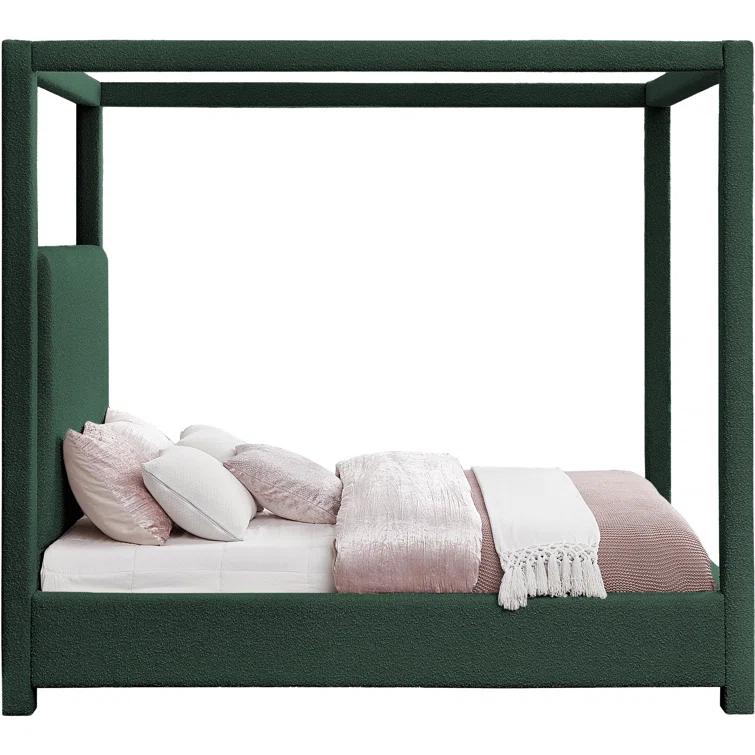 Upholstered Canopy Bed