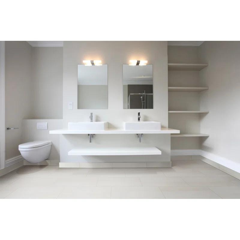 Ackland Eden 24'' L x 4'' W Porcelain Bullnose Tile Trim