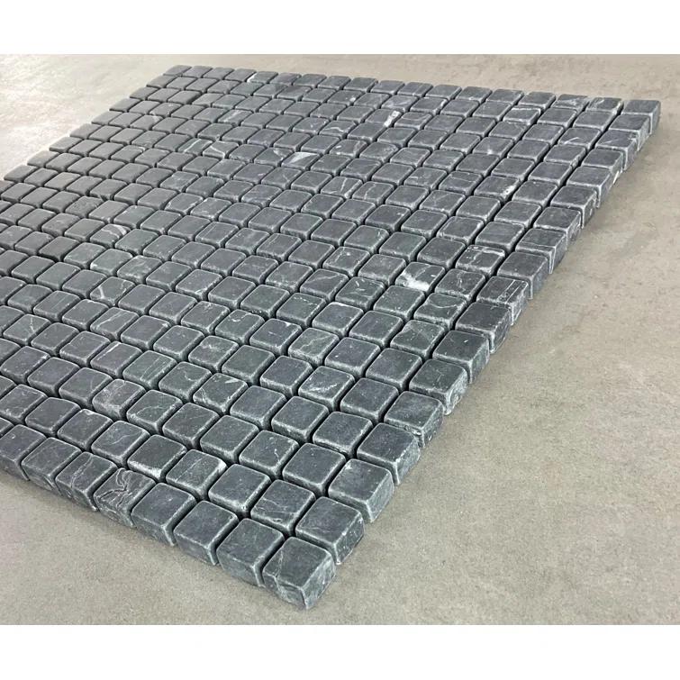 ES Stone 0.625" x 0.625" Natural Stone Grid Mosaic Wall & Floor Tile & Reviews | Perigold