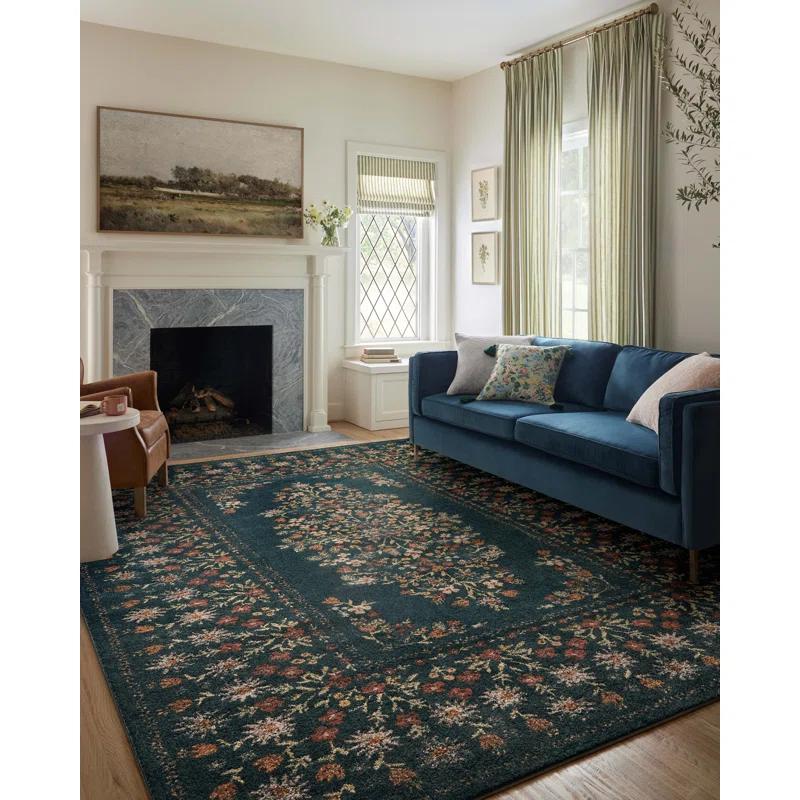 Rifle Paper Co. x Loloi Rifle Paper Co. x Loloi Laurel Navy Area Rug