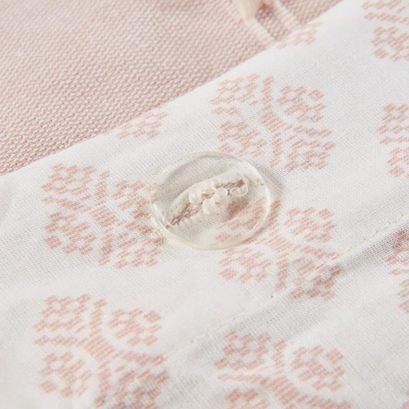 3 Piece Cotton Jacquard Bedding Set