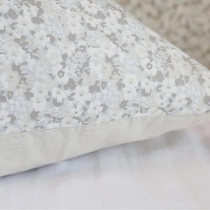 Pom Pom At Home June Floral and Stripe Reversible 100% Cotton Sham