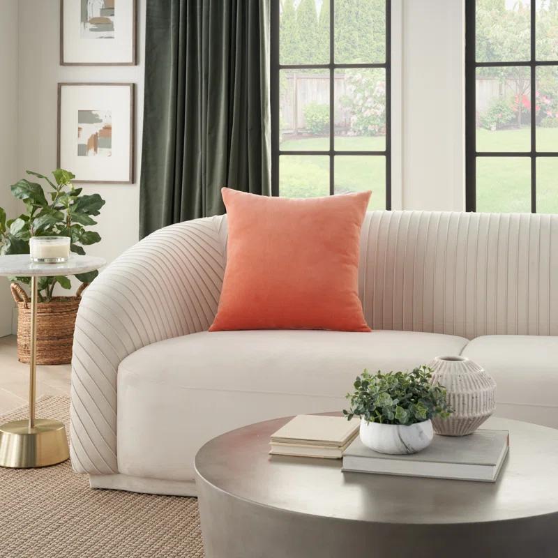 Mina Victory Cotton Throw Pillow Cover & Insert