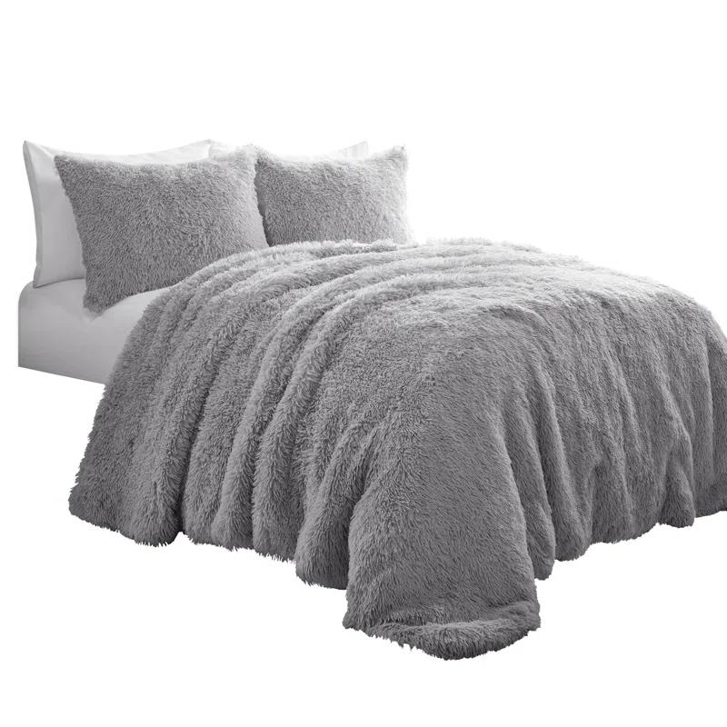 Lush Decor Reyna Microfiber 3 Piece Comforter Set