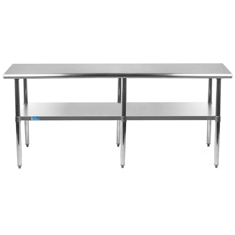 Amgood Stainless Steel Top Workbench