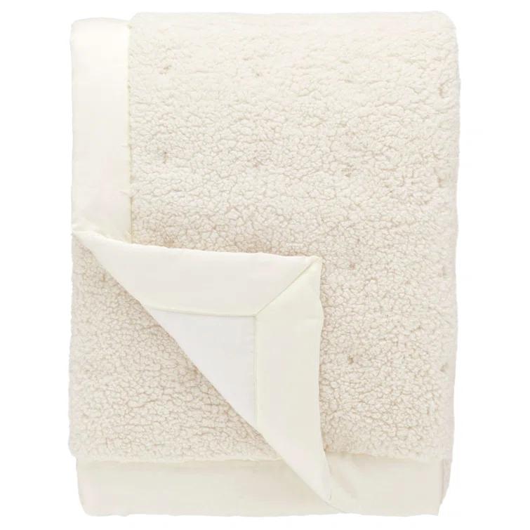 Marshmallow Fleece Puff Throw