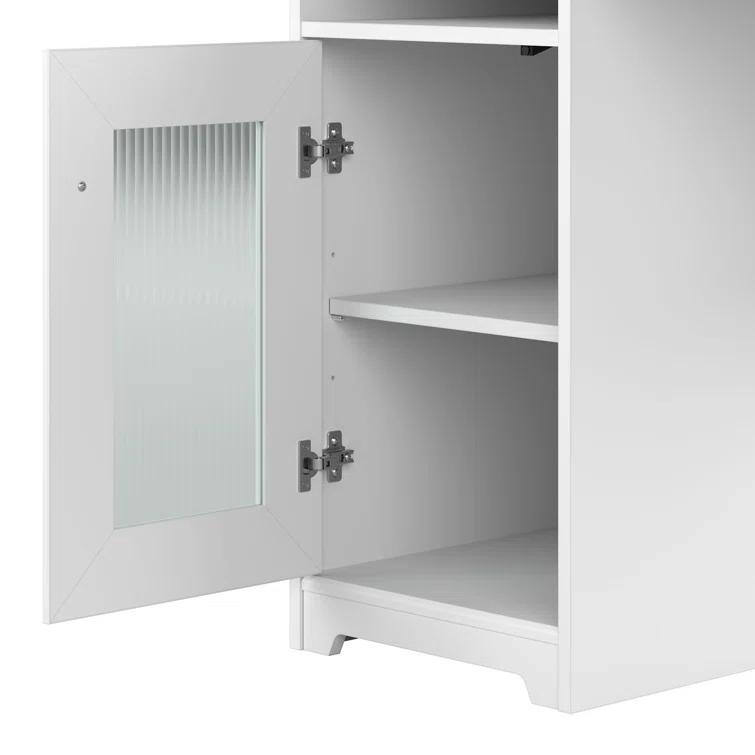 Inbox Zero Ozro L-Shaped Executive Desk