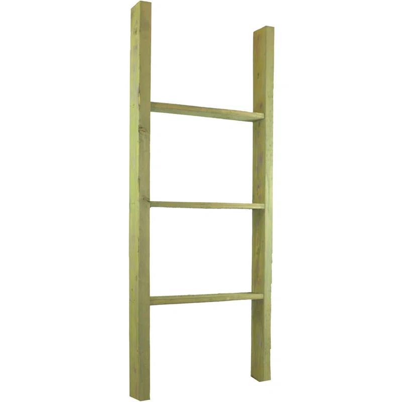 Ekena Millwork Vintage Farmhouse Rung Decorative Ladder