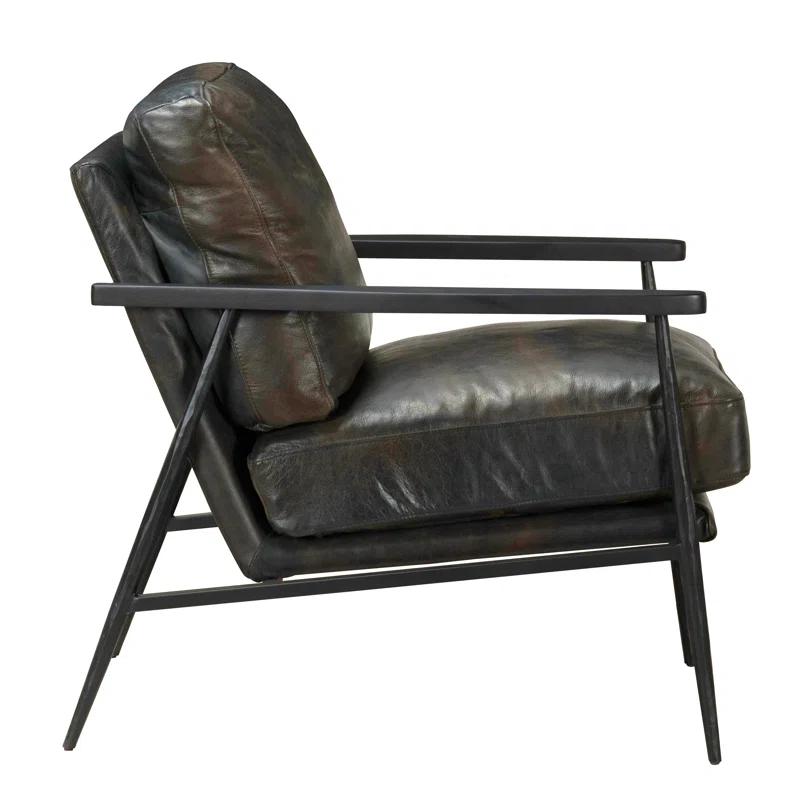 Arnold Genuine Leather Armchair