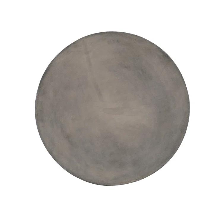 Bernhardt Miramar Round Concrete Outdoor Side Table