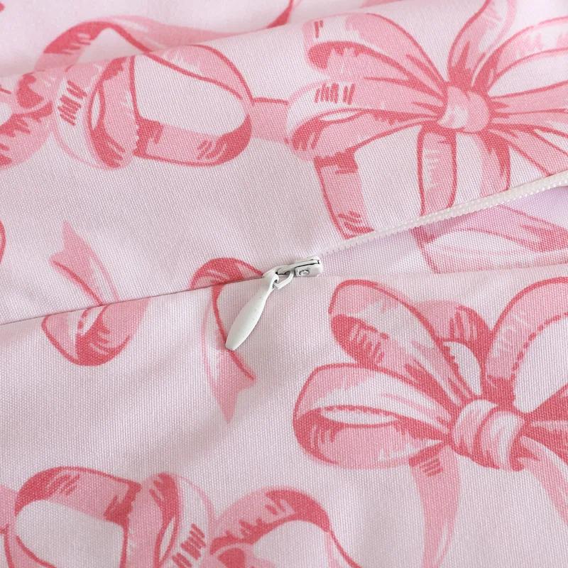Betsey Johnson Ombre Betsey Johnson Ballet Bows Pink Reversible Duvet Cover Set