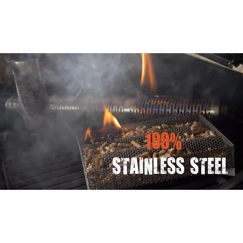 A-Maze-N Stainless Steel Expanding Tube Smoker, 12-18 in.