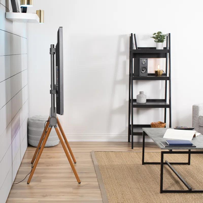 Vivo Easel Studio TV Stand with RGB Light