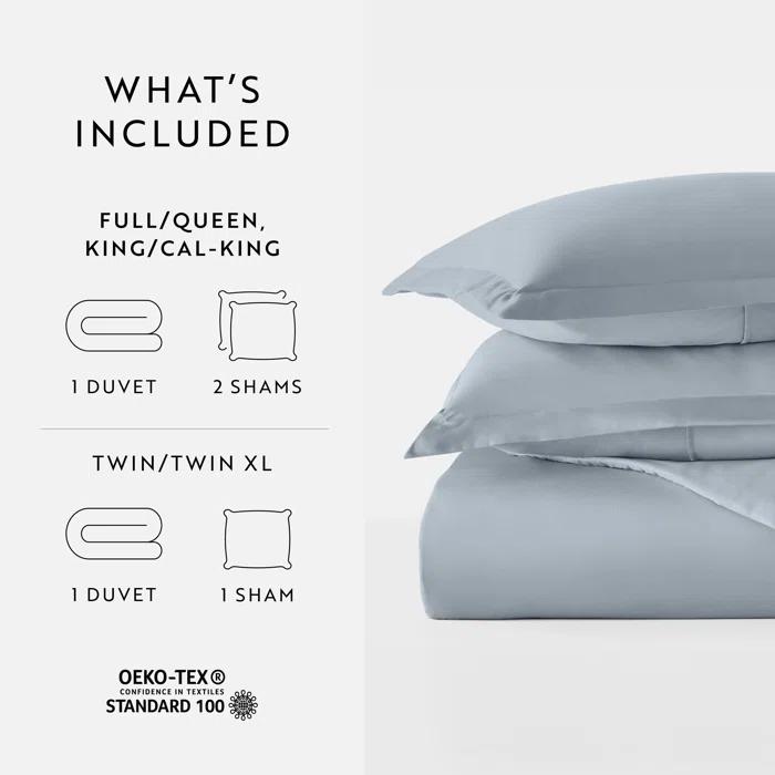 IEnjoy Home Super Soft Double Brushed Duvet Cover Set