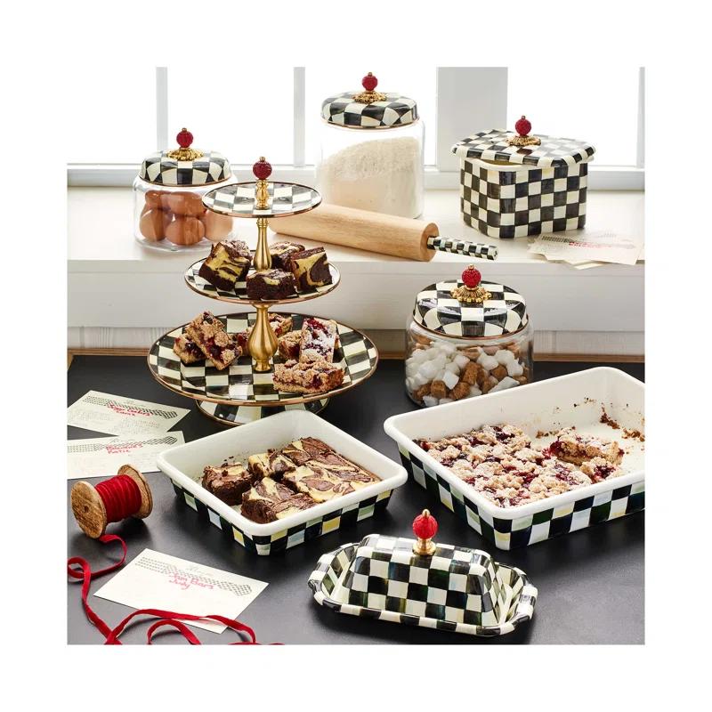 MacKenzie-Childs Courtly Check® Kitchen Canister