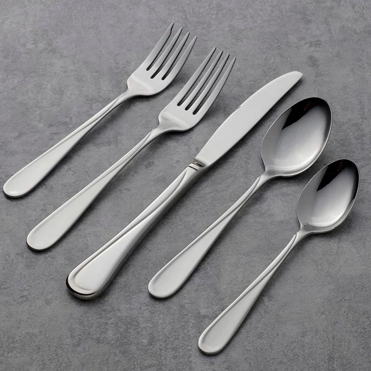 Oneida Oneida Flight 45 Piece Everyday Flatware Set, Service For 8