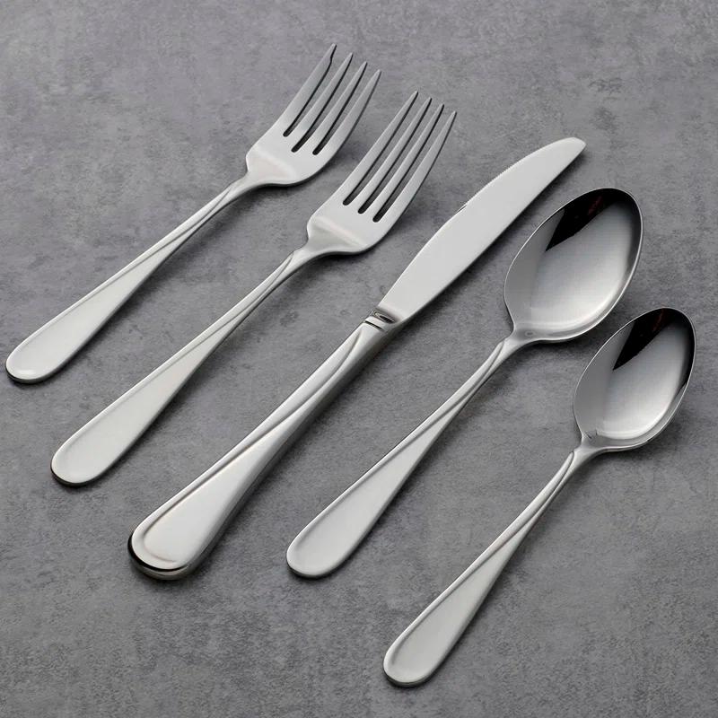 Oneida Oneida Flight 45 Piece Everyday Flatware Set, Service For 8