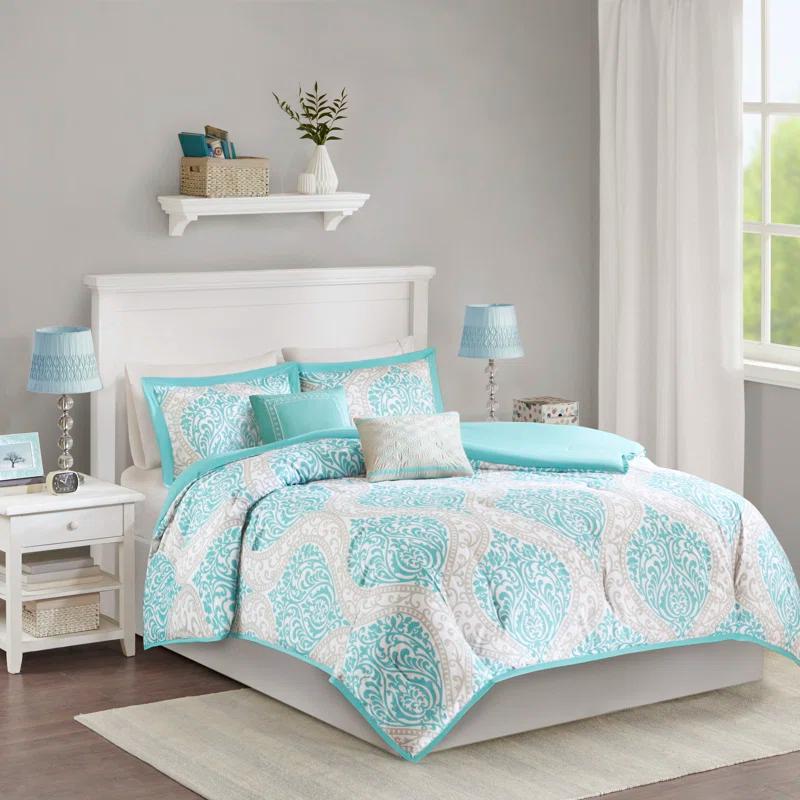 510 Design Senna Damask Comforter Set