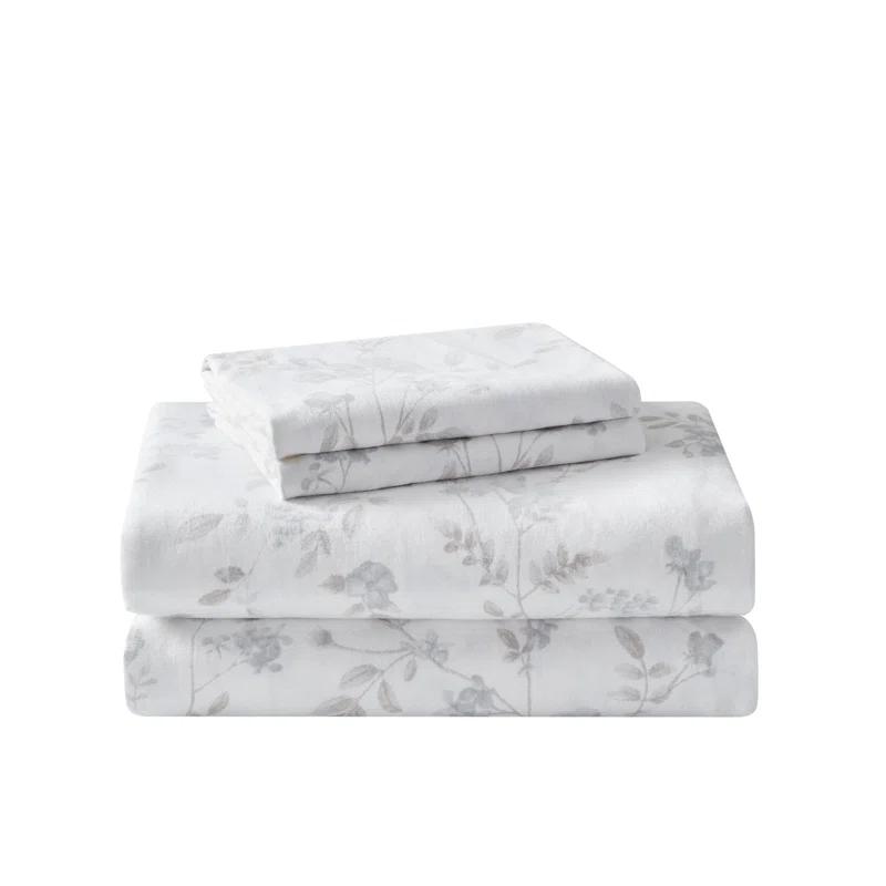 Laura Ashley Laura Ashley Cotton Flannel Cozy Sheet Sets