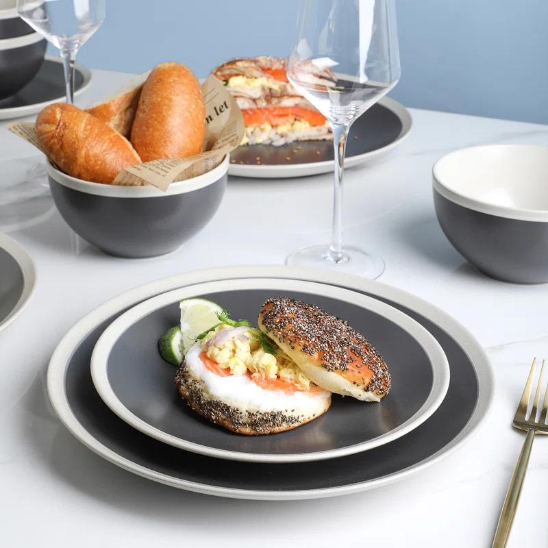 Stone Lain Stone Lain Serenity 32-Piece Dinnerware Set Stoneware