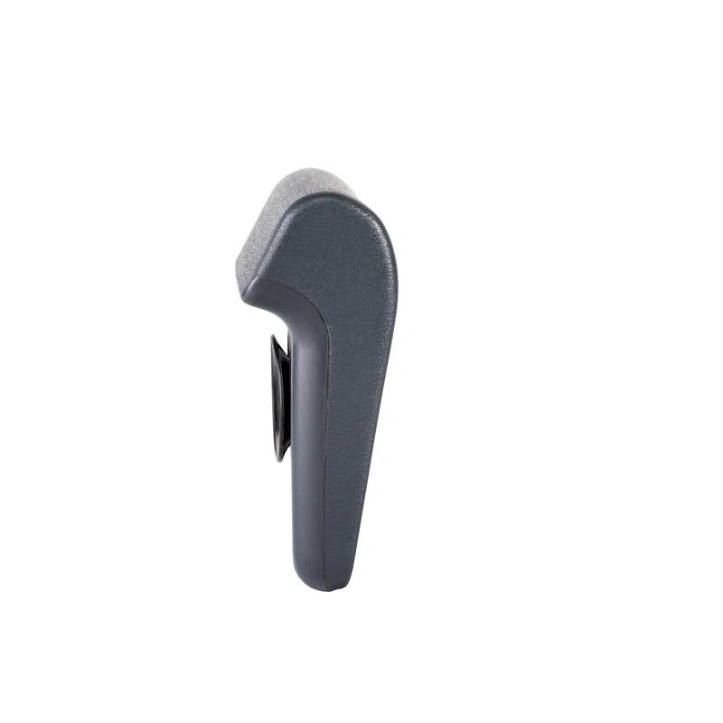 Vanity Art Gripping Head Rest Hard Bath Pillow For Tubs With Suction Cups,  Dark Grey