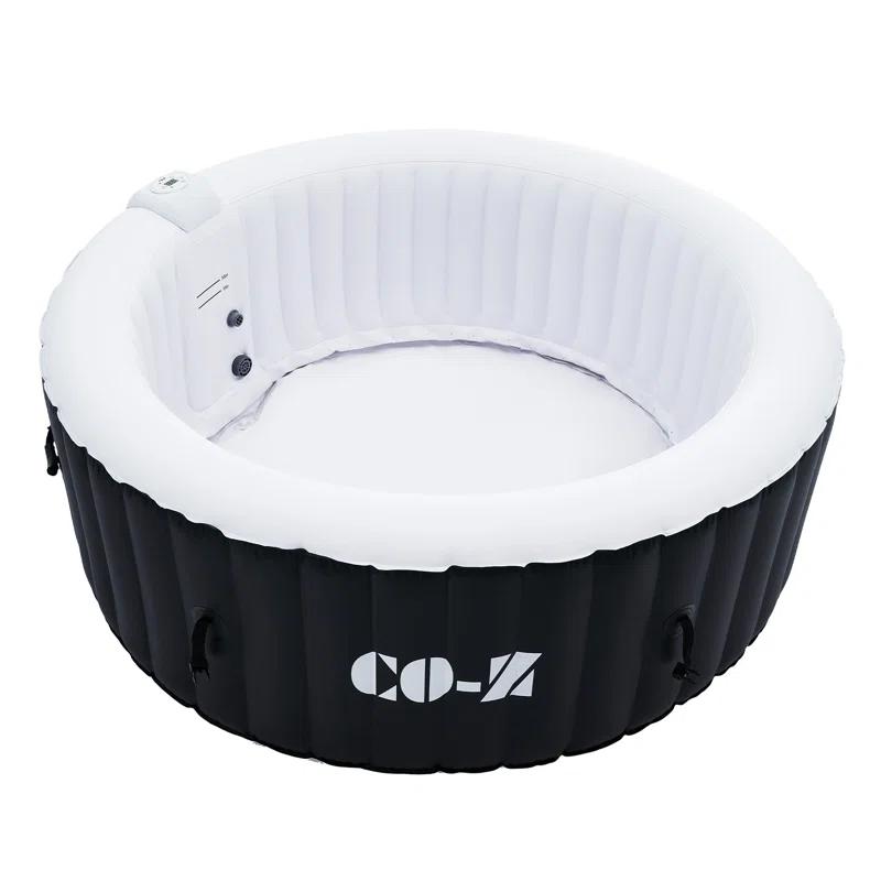 CO-Z 2-4 - Person 120 - Jet Vinyl Inflatable Hot Tub