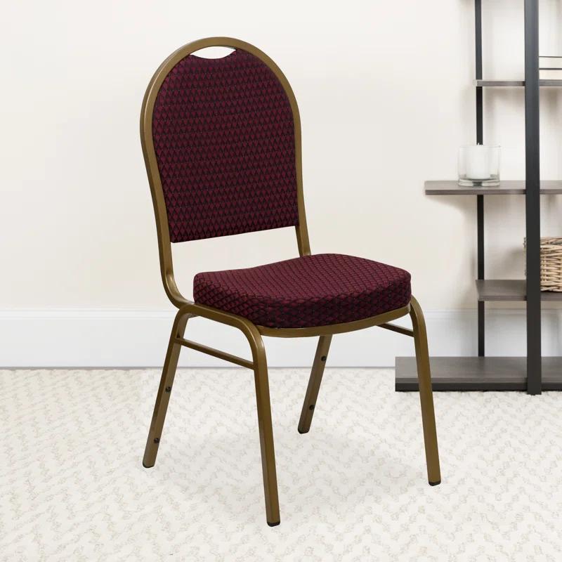 Flash Furniture Ymir Dome Back Stacking Banquet Chair & Reviews | Wayfair