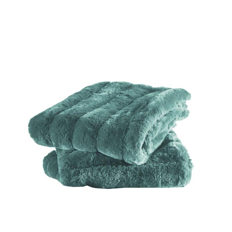 Home Soft Things Supermink Square Euro Pillow Cover (Set of 2)