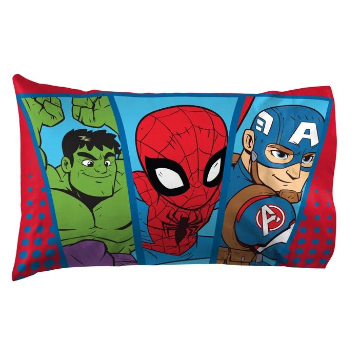 Marvel Marvel Superhero Adventures Double Team 4 Piece Twin Bed Set
