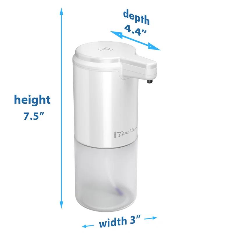 iTouchless Automatic Stainless Steel Foaming Soap Dispenser