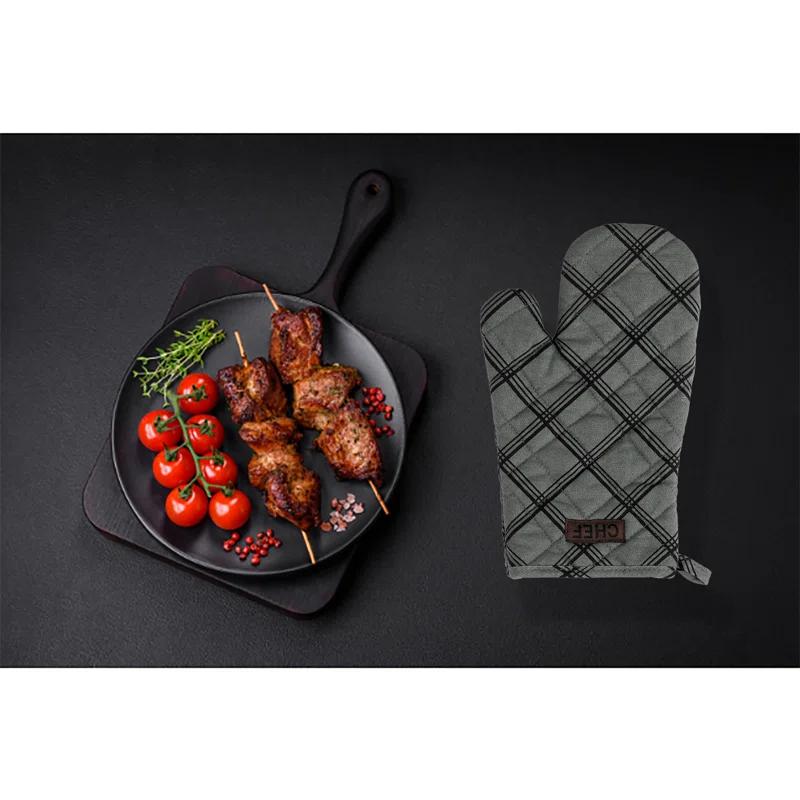 Evideco Evideco London Geometric Cotton Oven Mitt