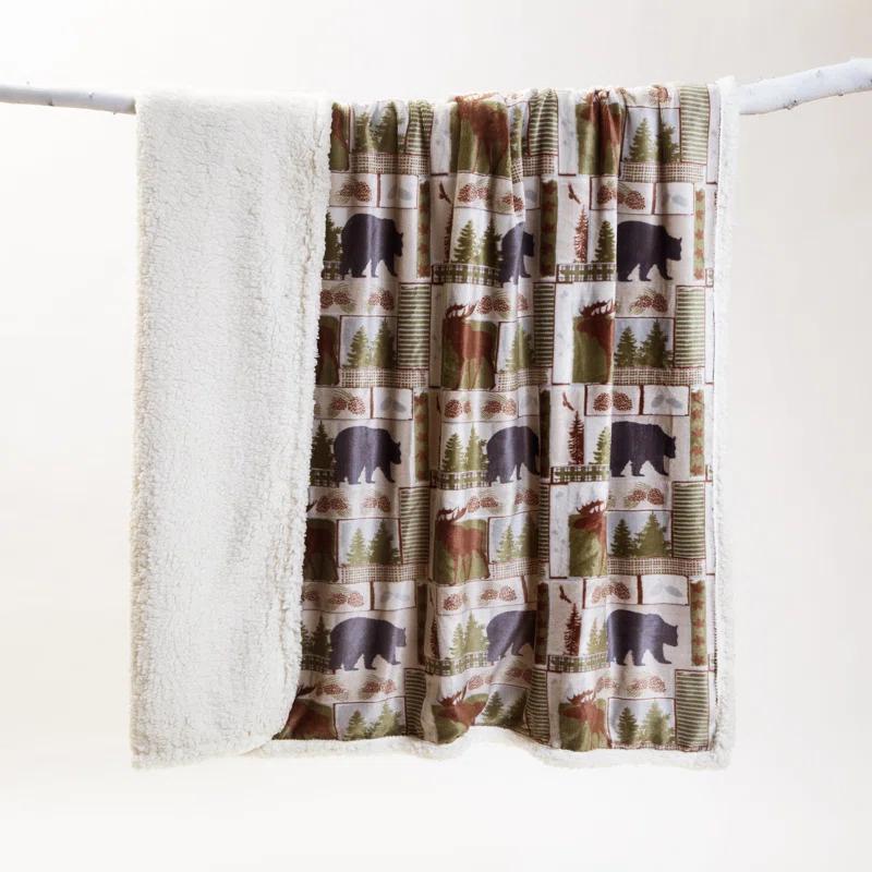 Carstens Inc. Hand Woven Throw Blanket
