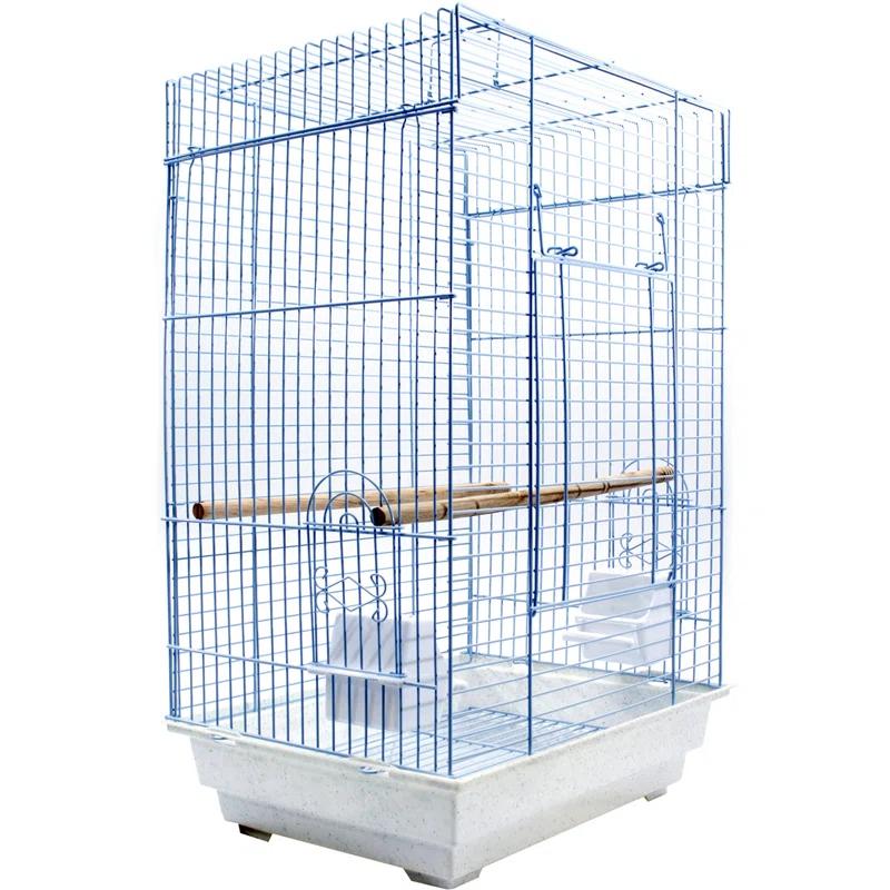 Penn Plax Medium Birdcage Starter Kit - Square Dome- White