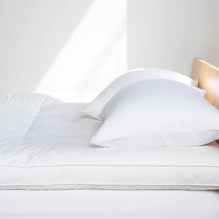 Alwyn Home Feather & Down Plush Luxury Mattress Topper