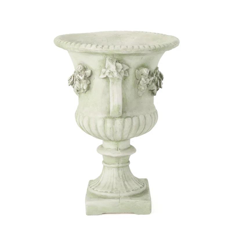 Fleur De Lis Living Exquisite Decorative Urn for Transforming Outdoor Spaces into Paradise