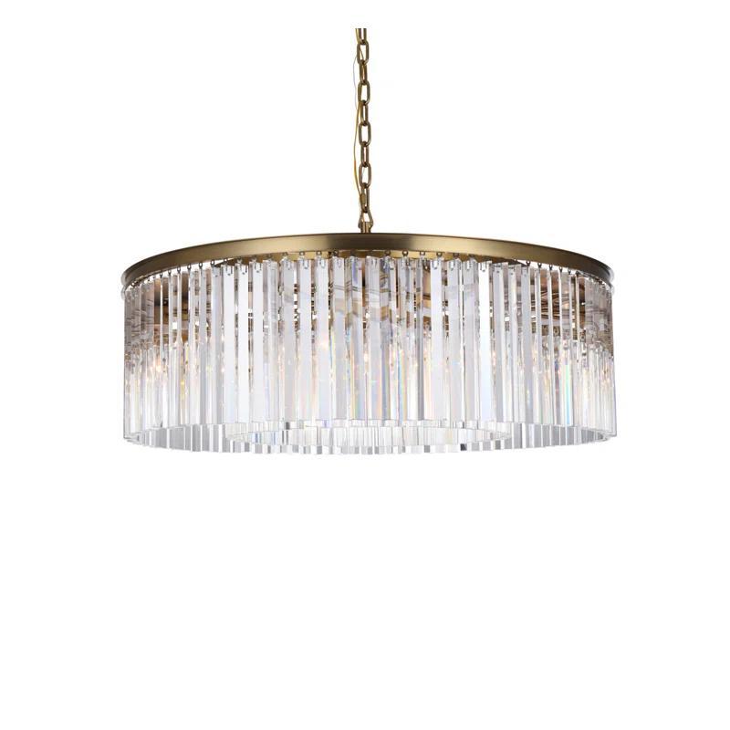 Willa Arlo™ Interiors Dahlonega 10 - Light Crystal Dimmable Classic / Traditional Chandelier