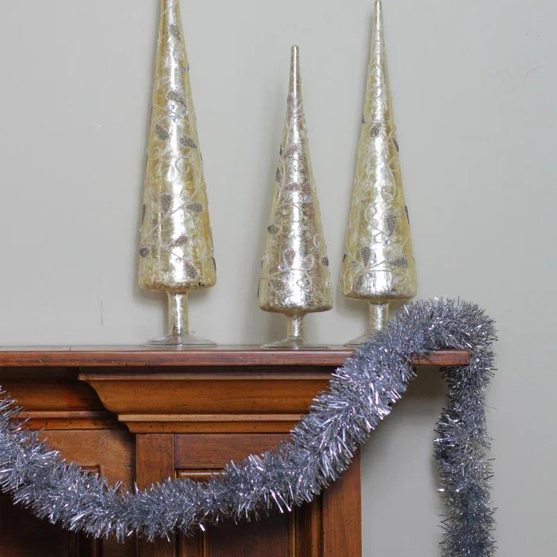 Northlight Seasonal Tinsel Christmas Garland - Unlit