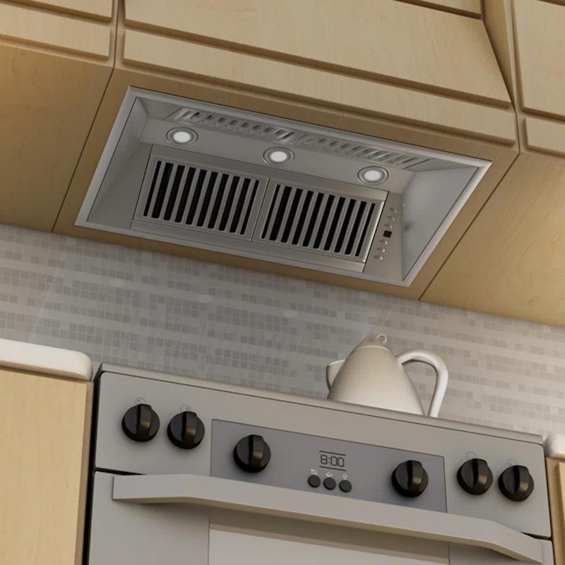 ZLINE 700 CFM Ducted Under Cabinet Range Hood in Brushed Stainless Steel