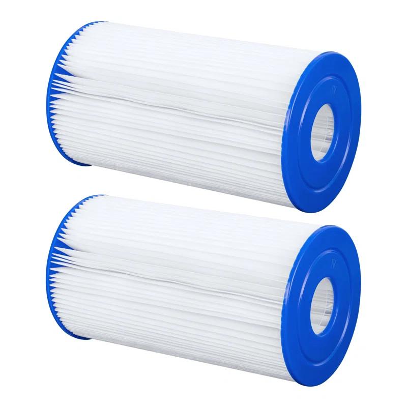 Bestway Bestway Flowclear Type IV & B Pool Filter Pump Replacement Cartridge (2 Pack) (Set of 2)