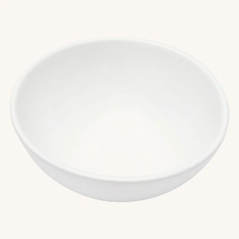 13X13 Inch White Ceramic Circular Vessel Bathroom Sink
