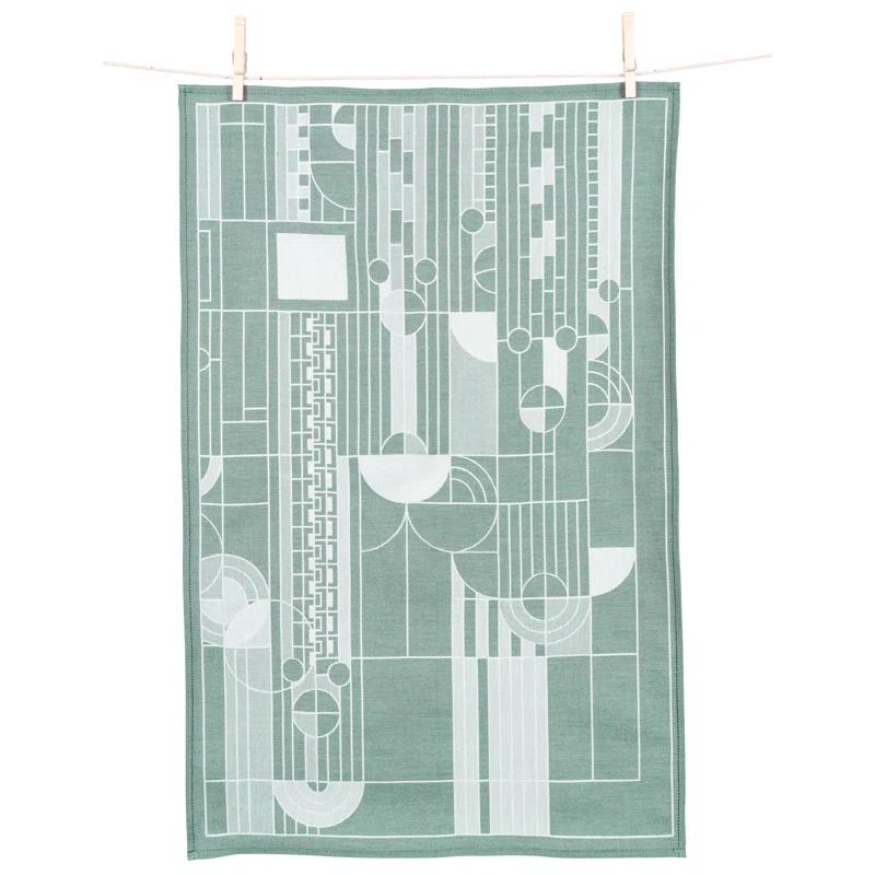 Frank Lloyd Wright Cotton Jacquard Kitchen Towel Linen Set (Set of 2)