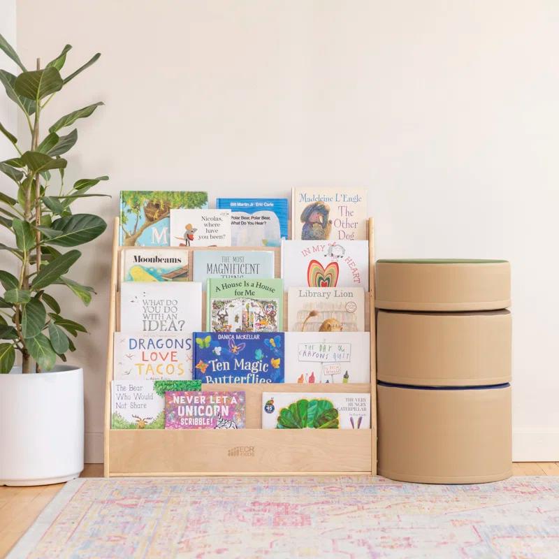 ECR4Kids ECR4Kids Streamline Single-Sided Book Display with Storage