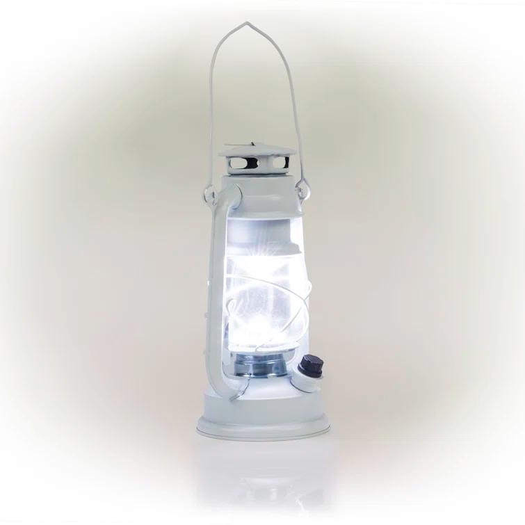 Alpine 10'' Battery Powered Integrated LED Outdoor Lantern