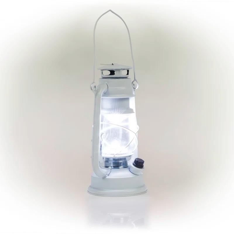 Alpine 10'' Battery Powered Integrated LED Outdoor Lantern