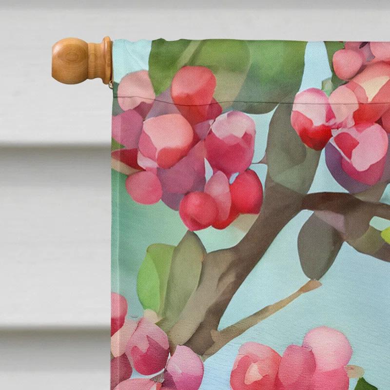 Caroline's Treasures Double Sided 40'' H x 28'' W Polyester House Flag